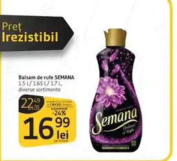 Supeco SEMANA Balsam de rufe Ofertă