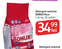 Supeco BONUX Detergent automat Rose Ofertă