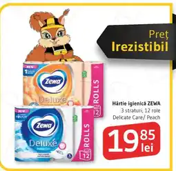 Supeco ZEWA Hârtie igienicǎ Ofertă