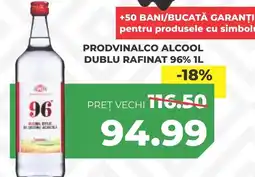 Simos Prodvinalco alcool dublu rafinat 96% Ofertă