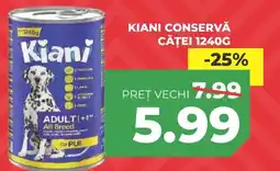 Simos Kiani conservă căței Ofertă