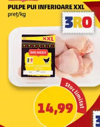Penny Pulpe pui inferioare XXL Ofertă
