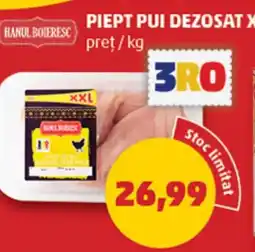 Penny Piept pui dezosat XXL Ofertă