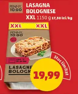 Penny Penny To go Lasagna bolognese XXL Ofertă