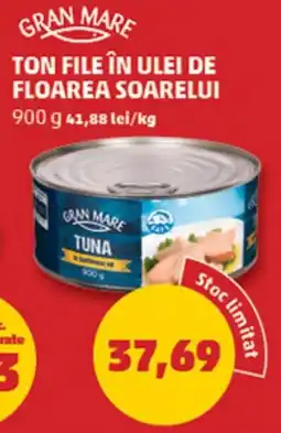 Penny GRAN MARE Ton file în ulei de floarea soarelui Ofertă