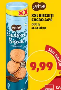 Penny XXL Biscuiti cacao 46% Ofertă
