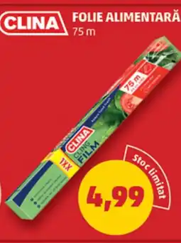 Penny CLINA Folie alimentară Ofertă