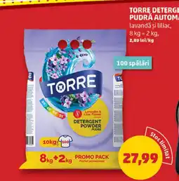 Penny Torre Detergent pudră automat Ofertă