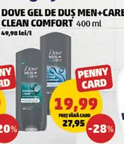 Penny Dove gel de dus Men+care clean comfort Ofertă