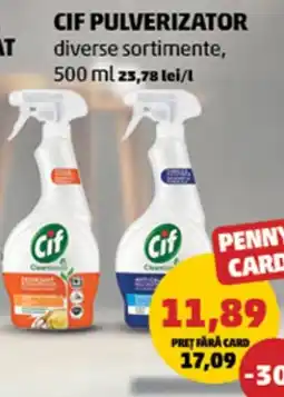 Penny Cif Pulverizator Ofertă