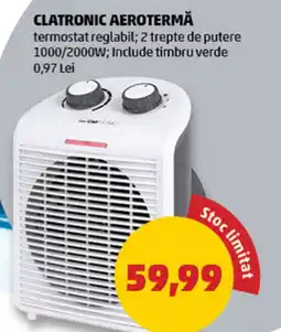 Penny Clatronic aerotermă Ofertă