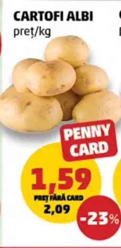 Penny Cartofi albi Ofertă