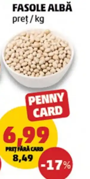 Penny Fasole albă Ofertă