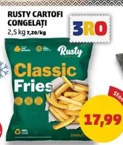 Penny Rusty cartofi congelati Ofertă