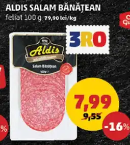 Penny Aldis salam bănățean Ofertă