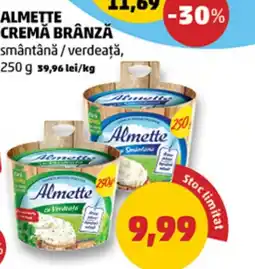 Penny Almette cremă brânză Ofertă