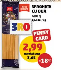 Penny Spaghete cu ouă Ofertă