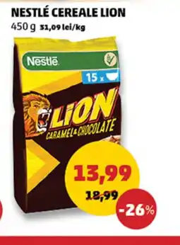 Penny Nestlé cereale Lion Ofertă