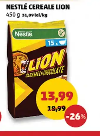 Penny Nestlé cereale Lion Ofertă