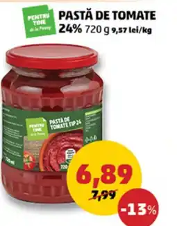 Penny Pastă de tomate 24% Ofertă