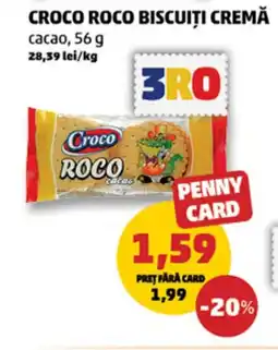 Penny Croco roco biscuiți cremă Ofertă