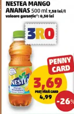 Penny Nestea mango ananas Ofertă