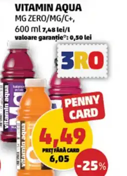 Penny Vitamin Aqua Ofertă