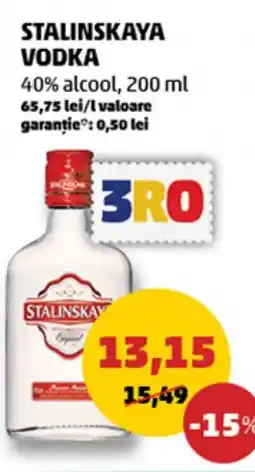 Penny Stalinskaya vodka Ofertă