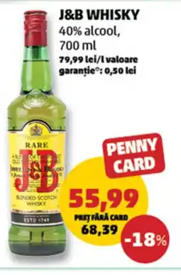 Penny J&B Whisky Ofertă