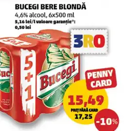 Penny Bucegi bere blondă Ofertă
