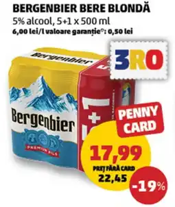 Penny Bergenbier bere blondă Ofertă