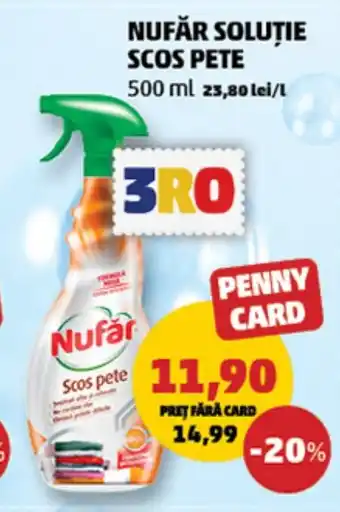 Penny Nufăr soluție scos pete Ofertă