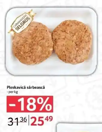 Selgros Pleskavică sârbească Ofertă