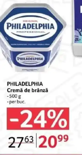 PHILADELPHIA Cremă de brânză