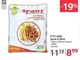 Selgros P'TIT CHEF Sprot în făină Ofertă