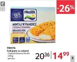 Selgros FROSTA Cod pane cu usturoi Ofertă