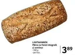 Selgros LANTMANNEN Pâine cu fainǎ integrală şi semințe Ofertă