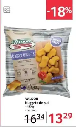 Selgros VALDOR Nuggets de pui Ofertă
