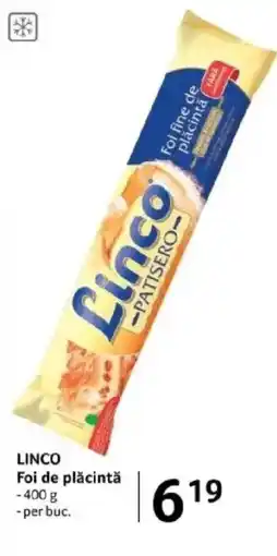 Selgros LINCO Foi de plăcintă Ofertă