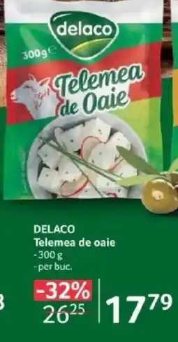 Selgros DELACO Telemea de oaie Ofertă