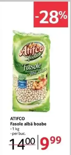 Selgros ATIFCO Fasole albǎ boabe Ofertă