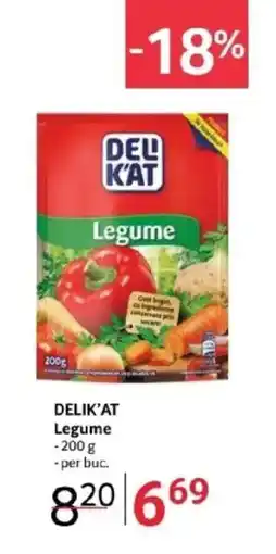 Selgros DELIK'AT Legume Ofertă