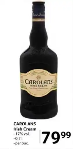Selgros CAROLANS Irish Cream Ofertă