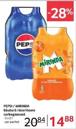 Selgros PEPSI / MIRINDA Băutură răcoritoare carbogazoasă Ofertă