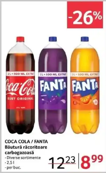 COCA COLA / FANTA Băutură răcoritoare carbogazoasă