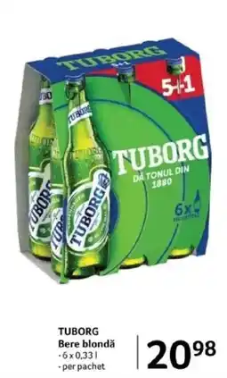 Selgros TUBORG Bere blondă Ofertă