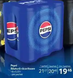 Selgros Pepsi Băutură răcoritoare Ofertă