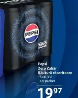 Selgros Pepsi Zero Zahăr Băutură răcoritoare Ofertă