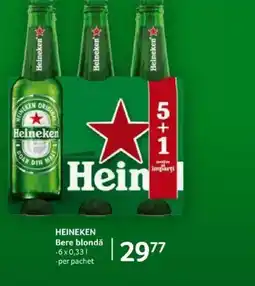 Selgros HEINEKEN Bere blondǎ Ofertă
