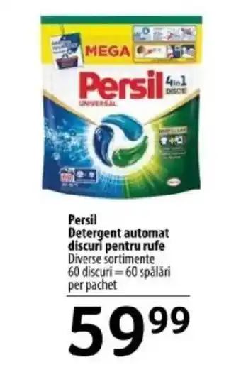 Selgros Persil Detergent automat discuri pentru rufe Ofertă